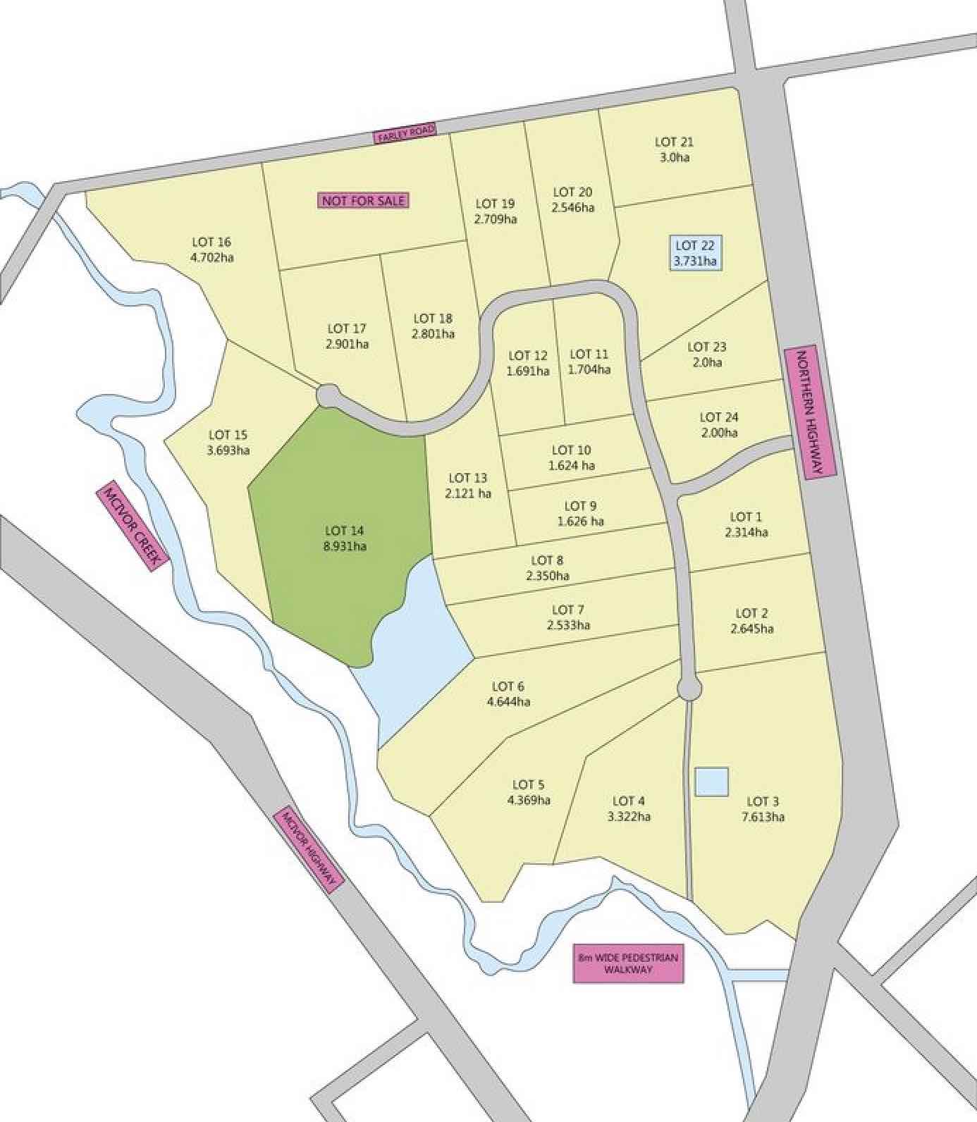 Mandel Vines Estate - Heathcote Masterplan
